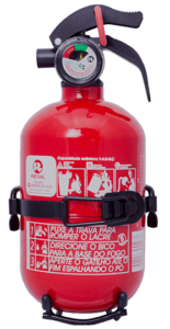 Suporte para extintores automotivos de 1 kg diâmetro 4